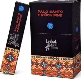 Incenso Hari Darshan Tribal Soul  -- Palo Santo + Pino --  Box 12 confezioni