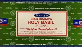 Incenso Satya Holy Basil -- Box 12 confezioni