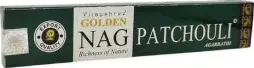 Incenso Vijayshree Golden Nag Patchouli -- 1 confezione da 15 g