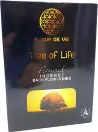 Coni Fleur de Vie a flusso inverso -- Tree of Life -- Confezione 10 coni