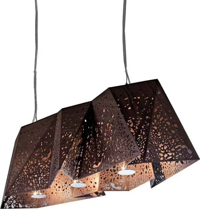 Lampada a sospensione plywood chandelier di horm innovazione e tecnologia