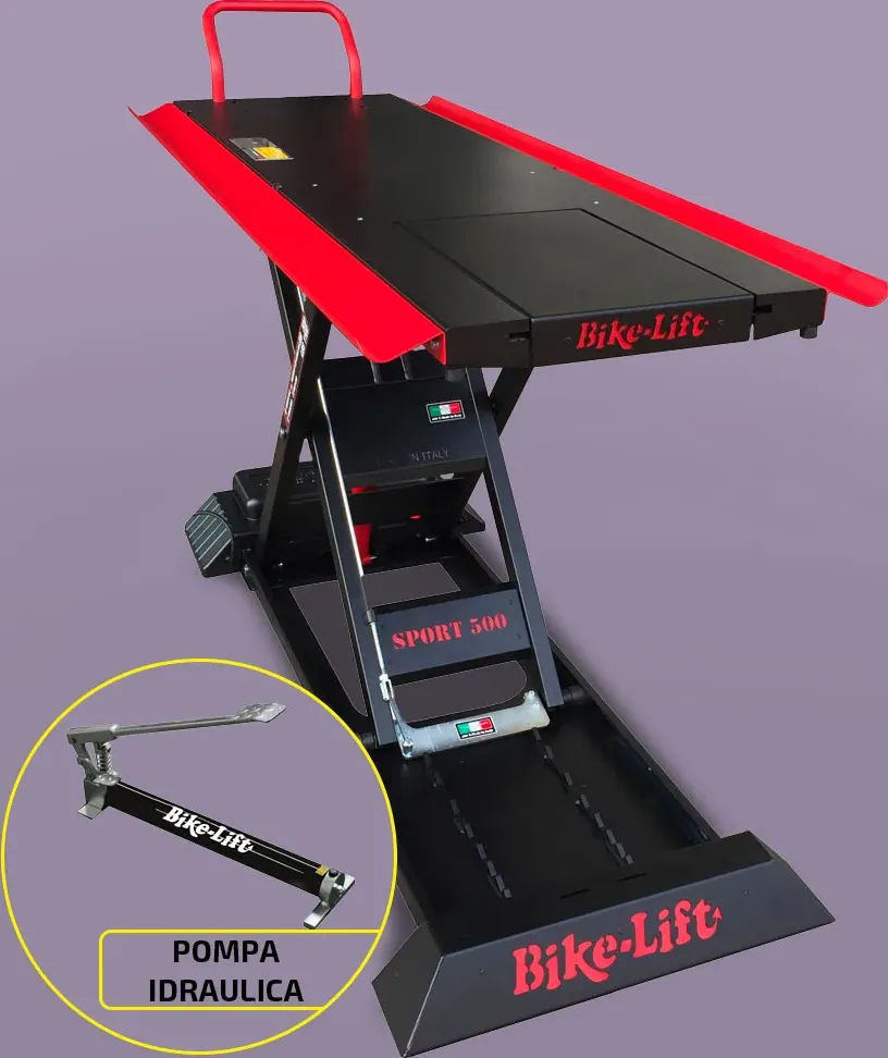 Ponte sollevatore moto idraulico 350 kg Racing R-001 350/17 Bike Lift