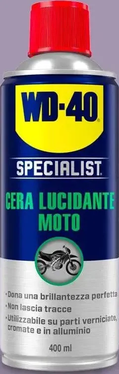 Cera Lucidante Al Silicone Moto 400ml - Wd40