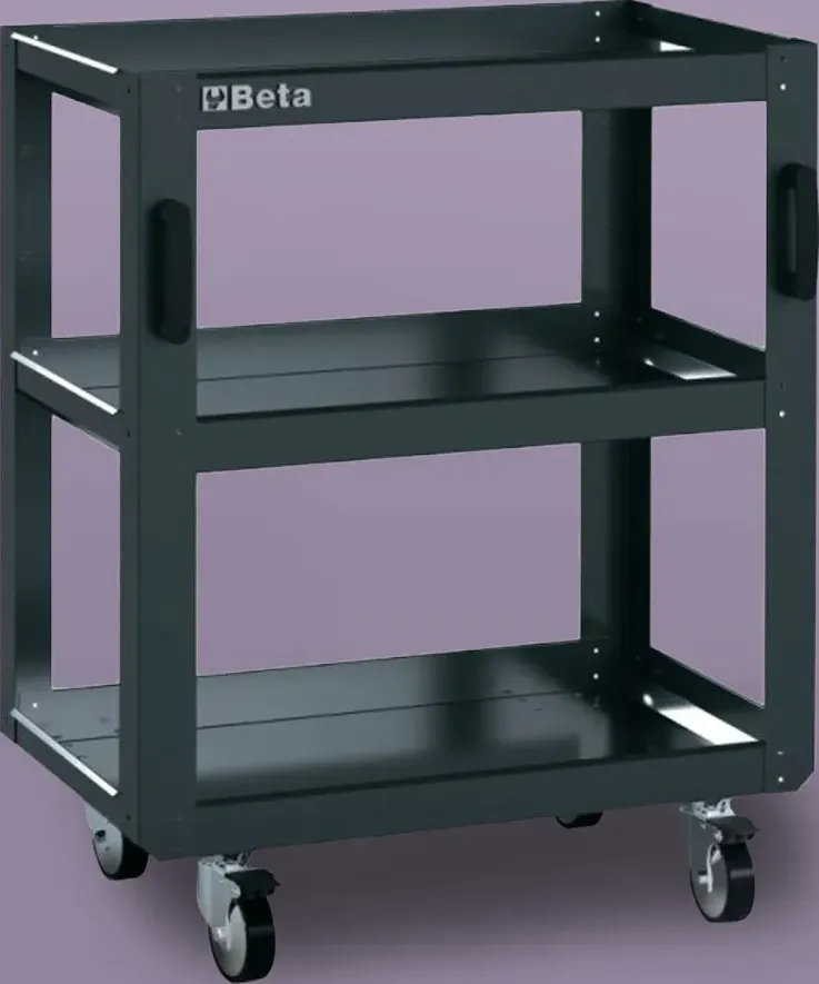 Carrello a 3 piani per arredo officina C45PRO T3 Beta