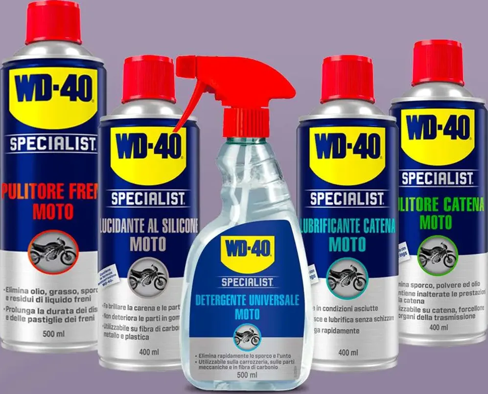 Kit Wd40 Specialist Moto D di kikkoutensili.it