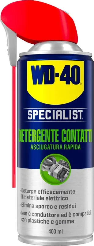 Detergente per contatti elettrici spray 400ml WD40