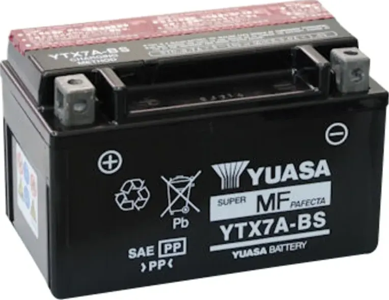 Batteria moto YTX7A Sigillata attiva - YUASA