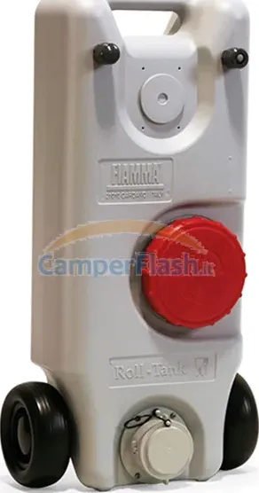 Ricambi e accessori camper caravan prezzo offerta| fi-0242801 - roll tank 40w serbatoio portatile acque nere wc - 02428-01- rolltank fiamma - fiamma