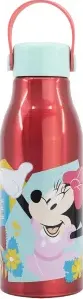 Borraccia in alluminio minnie disney tappo con manico in silicone 760 ml - 74461