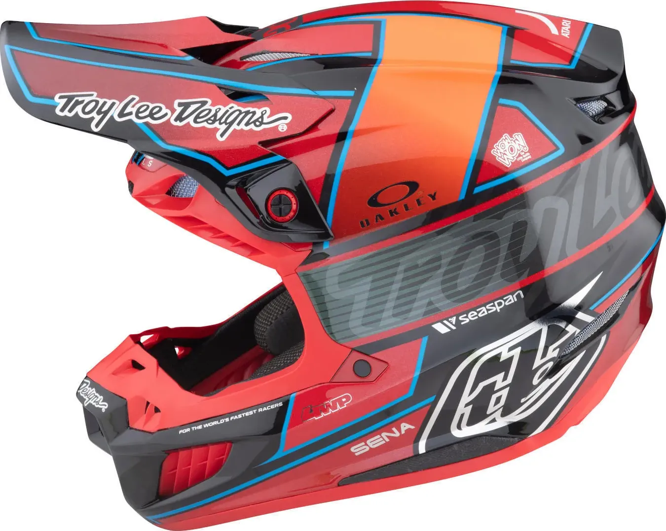 Troy Lee Designs SE5 Team MIPS Carbon Casco Motocross, rosso, dimensione S