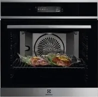 "Electrolux eob9s21wx forno elettrico multifunzione da incasso 100% vapore steamboost capacita` 70 litri classe energetica a++ 27 programmi wi-fi 60 cm nero-acciaio inox antimpronta"