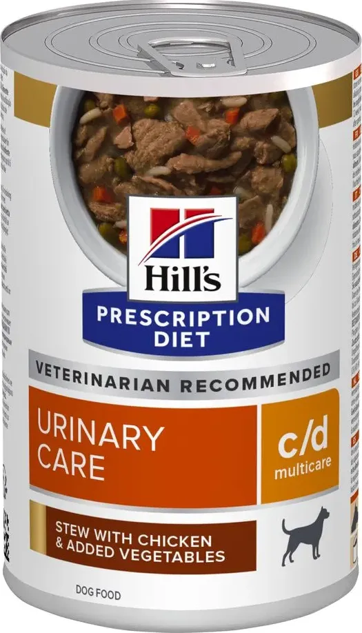 Hill's Prescription Diet Dog c/d Multicare spezzatino con pollo e verdure aggiunte 354 gr.