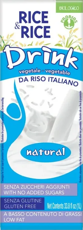 Bevanda di riso naturale senza glutine 1l