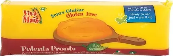 Polenta pronta a cilindro bio senza glutine