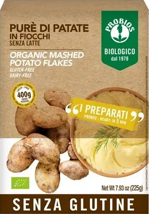 Pure di patate in fiocchi senza glutine