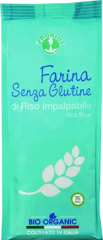 Farina di riso impalpabile bio senza glutine