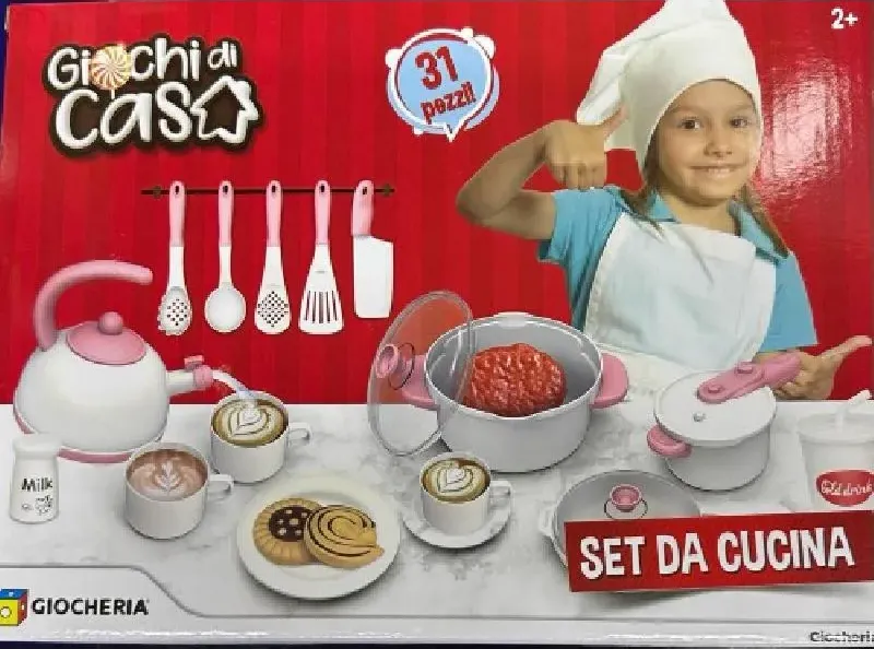 Giochi di casa - set da cucina con alimenti