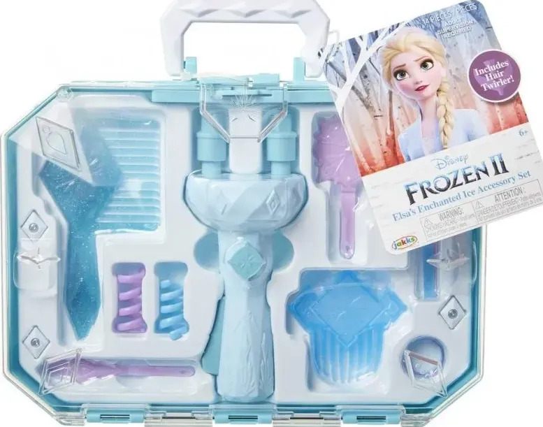 Giochi preziosi disney frozen 2, vanity accessory set, valigetta con accessori per acconciature