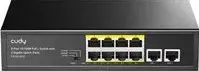 "Cudy FS1010PG switch di rete Fast Ethernet (10/100) Supporto Power over Ethernet (PoE) Nero"