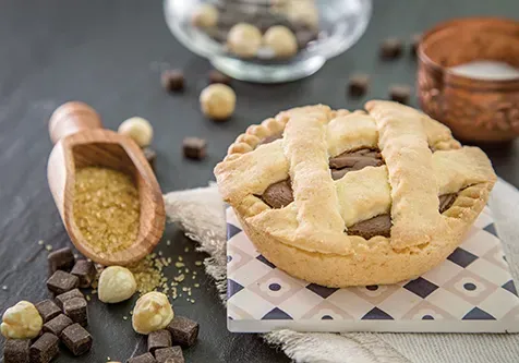 Crostatina gianduia - senza glutine