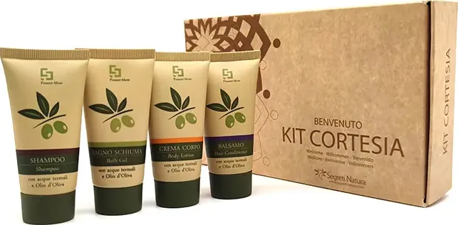 Welcome Kit  Beauty Oil per hotel e b&b in cofanetto SBCB (1 cofanetto)