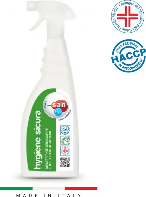 Hygiene Sicura disinfettante sgrassatore settore alimentare 750ml (750ml)