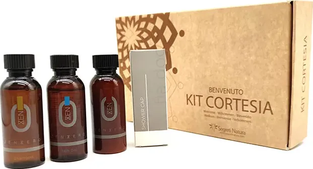 Kit cortesia cosmetico linea Zenzero SBCC (1 cofanetto)