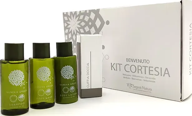 Welcome Kit  Geneva Green per hotel e b&b in cofanetto SBCC (1 cofanetto)