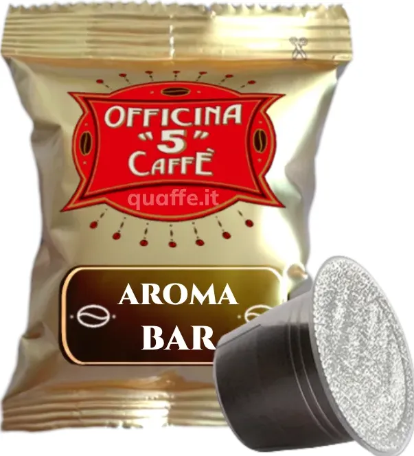 Officina 5 Caffè Miscela Aroma Bar Capsule Compatibili Nespresso