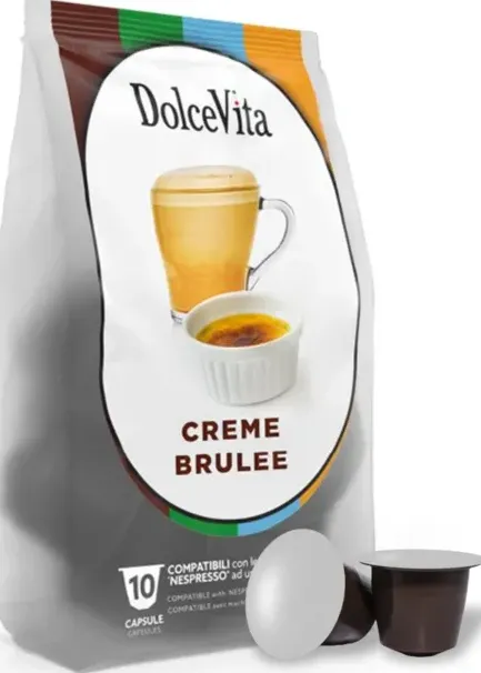 Creme Brule Compatibile Nespresso Capsule Dolce Vita