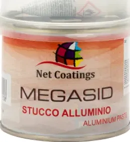 Megasid stucco base alluminio per riparazioni di alluminio 1kg  + catalizzatore