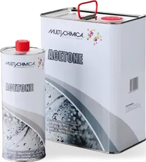 Acetone puro 99,9° multichimica tanica da 1 - 5 -25 lt