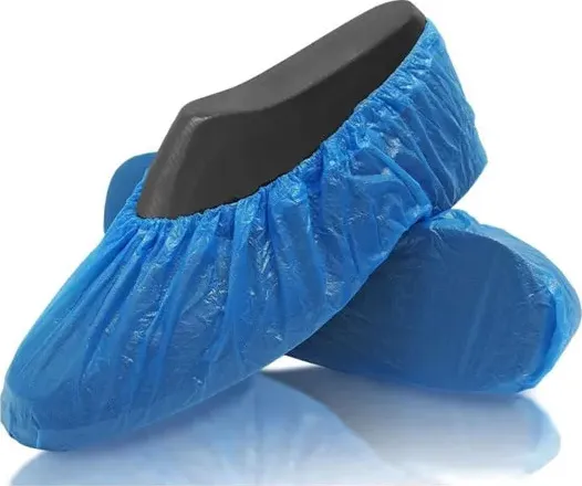 Calzari monouso blu copriscarpe shoe cover confezione da 100