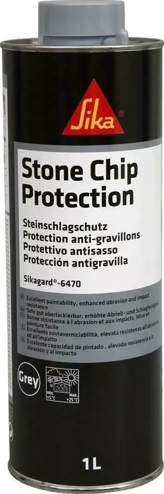 sikagard 6470 antirombo spruzzabile protettivo sottoscocca nero e grigio di netcoatings.shop