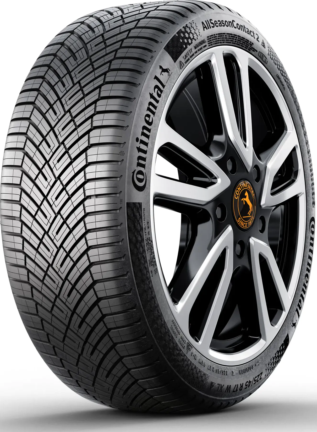 Gomme autovettura continental 225/55 r18 102v allseasoncontact 2 xl m+s all season