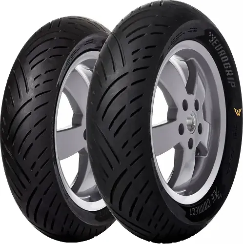 Gomme moto eurogrip 110/80 -14 59s bee connect f/r estivo