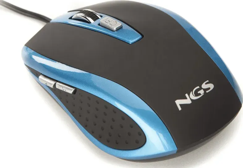 Ngs Wired Mouse Tick Blue