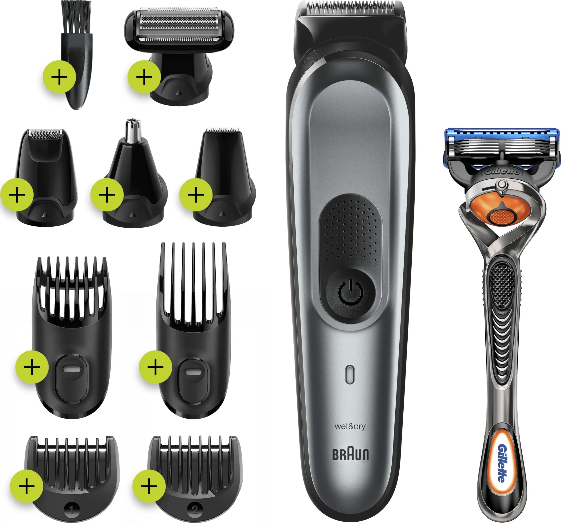 Braun Mgk7221 Multi Grooming Kit Ric 10 Accessories