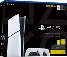 PlayStation 5 Digital Edition D Slim + 2 DualSense White