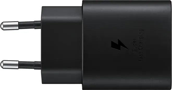 Samsung Caricabatteria EP-T2510NBEGEU Travel Adapter USB-C 25W Black di phoneshock.it