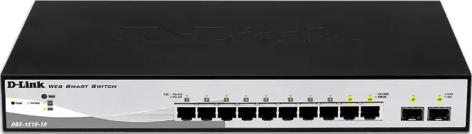 D-link Switch 8 Ports Dgs-1210-10