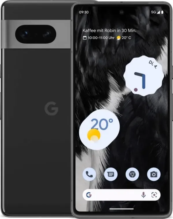 Google Pixel 7 5G Dual Sim 8GB RAM 128GB Obsidian Black