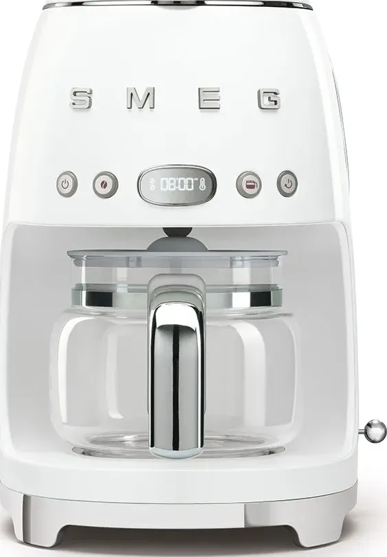 Smeg Coffee Maker Drip Filter White Dcf02wheu