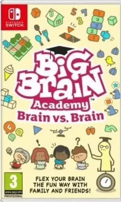 NINTENDO SWITCH GAME BIG BRAIN ACADEMY