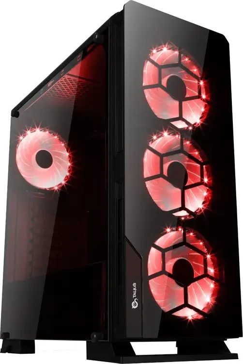 Talius PC Case ATX Gaming Gargola LED