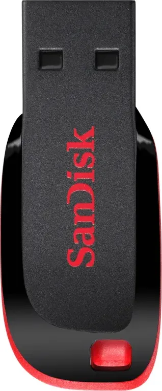 Sandisk  Cruzer Blade Unity Flash Usb 128 Gb Usb Type 2.0 Black, Red Sdcz50-128g-b35