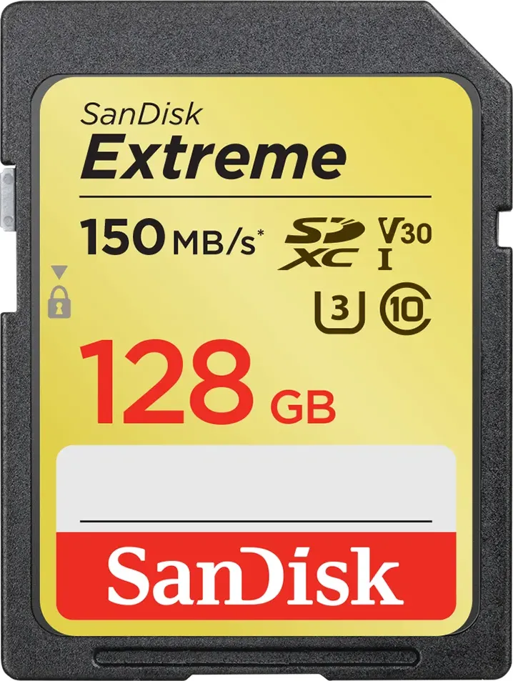 Sandisk Extreme 128 Gb Sdxc Uhs-i Sdsdxv5-128g-gncin