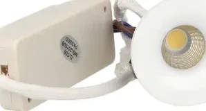 Mitepek - mini faretto led da incasso rotondo 3w bianco neutro 38 gradi