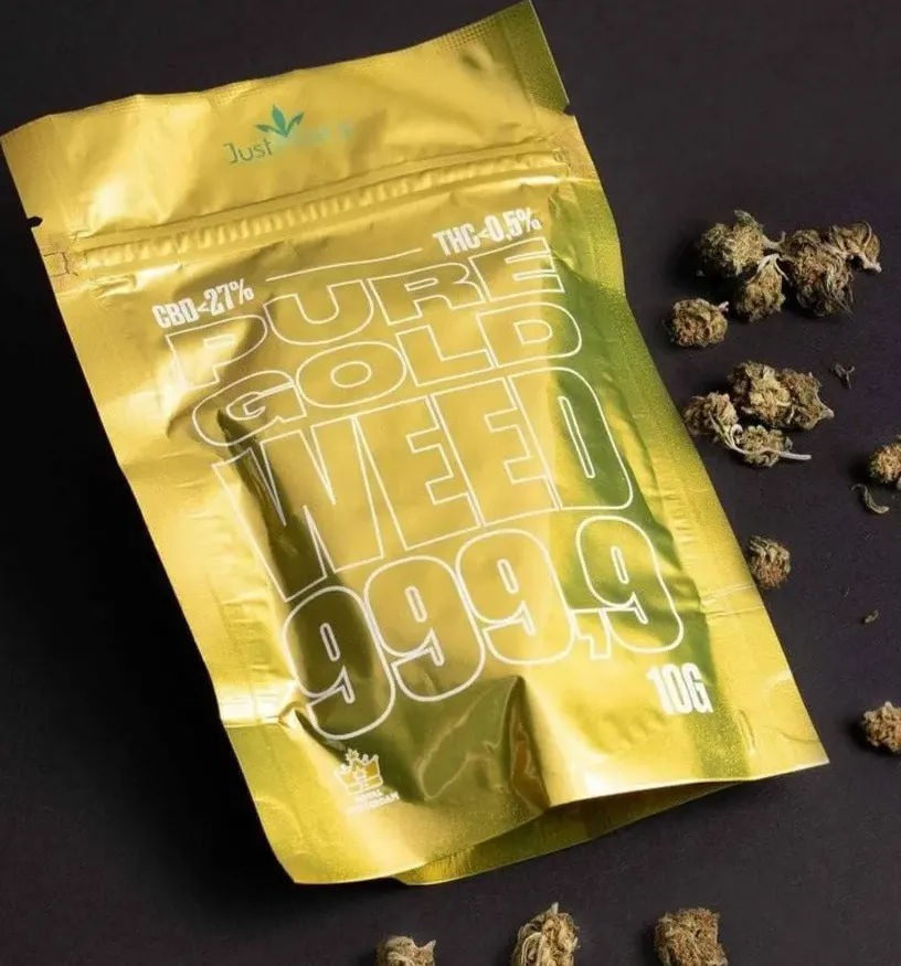 PURE GOLD WEED 999,9 - 10g - CBD 27%