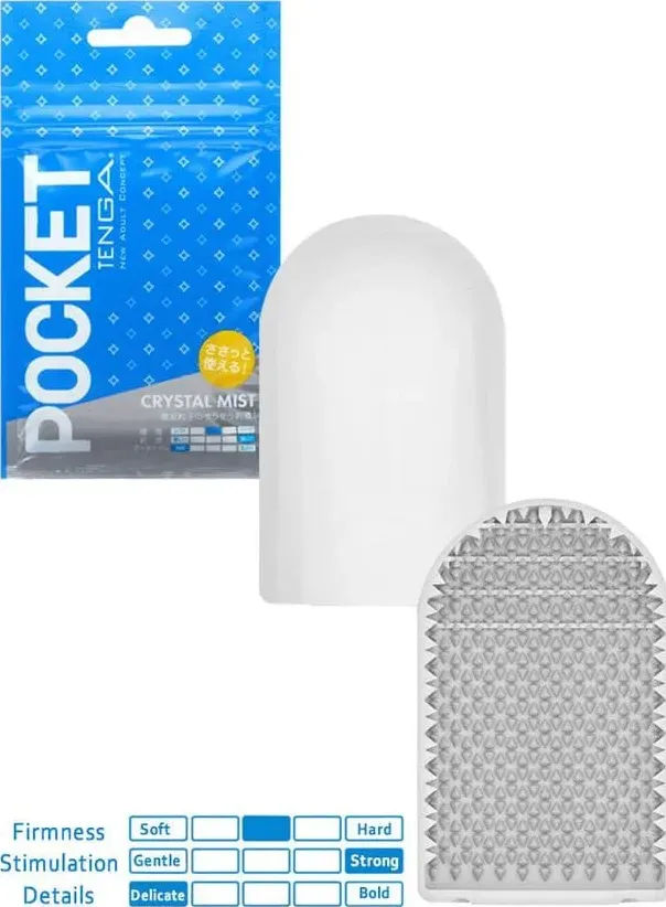 TENGA Pocket Crystal Mist - Per uomini o in coppia